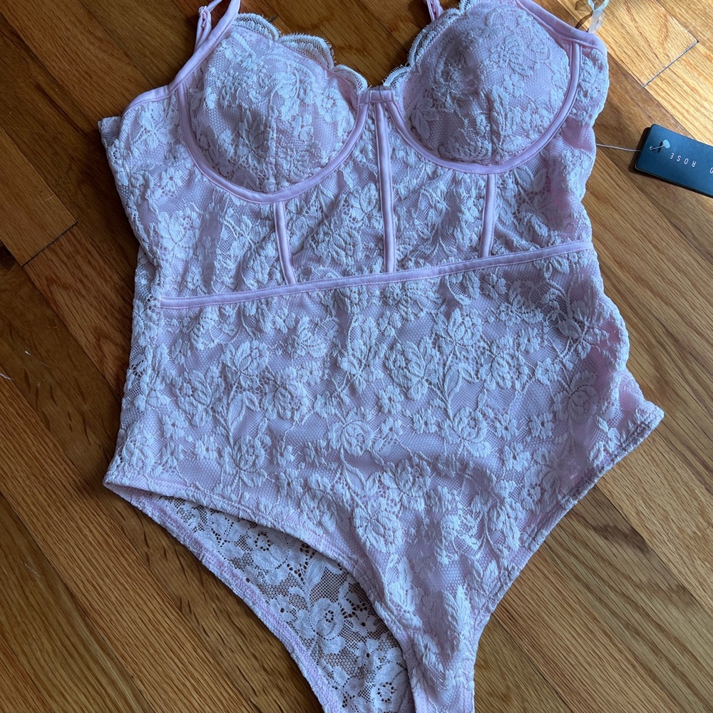 Lacey body suit